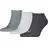 Puma Sneakersocken 3er Pack Grau 43-46