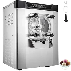 Kommerzielle Harte Eismaschine 3,5-4,4 UK Gallonen/H Edelstahl Eisbereiter