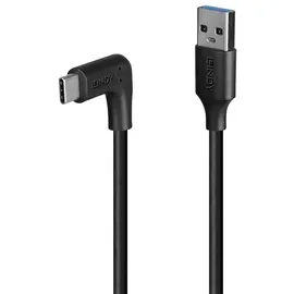 Lindy USB-A auf USB-C 1 m Schwarz