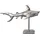 FineBuy FineBuy, Deko Figuren + Skulpturen, Deko Hai 70 cm Aluminium Wohndeko Dekoration Maritim Modern Alu