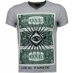 Local Fanatic  T-Shirt -  in Grau, EU XL