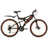 KS-Cycling Bliss 26 Zoll RH 47 cm schwarz/orange