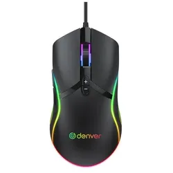 Denver Gaming-Maus Gmo - 402 Optische Usb Rgb 7 Tasten 6400Dpi