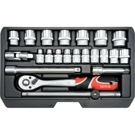 Yato Steckschlüssel-Set 22-tlg. 3/8 Zoll