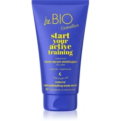 beBIO Start Your Active Training Körperserum mit Peeling-Effekt 150 ml