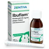 Ibuflam Kindersaft 20 mg/ml  gegen Fieber und Schmerzen 100 ml Suspension zum Einnehmen