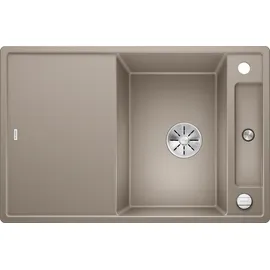 Blanco Axia III 45 S tartufo + Excenterbetätigung + InFino + Holzschneidbrett