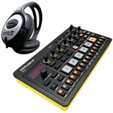 Roland Audio Roland Aira P-6 Creative Sampler mit Kopfhörer Digitales Aufnahmegerät gelb|schwarz