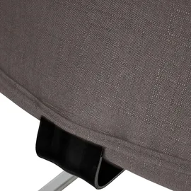 CLP Esszimmerstuhl Hobart dunkelgrau/Stoff
