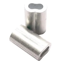 Pösamo Alu-Pressklemmen OS-1B f.Drahtseil-Ø 2,0mm a30St
