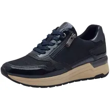 Marco Tozzi Damen Laced 2-23735-43 Sneaker, DK.Navy Comb, 38 EU Weit - 38 EU Weit