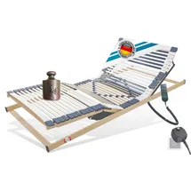 Matratzen Perfekt Elektrischer Lattenrost 80x200 cm – 44 Leisten, 7 Zonen, Notabsenkung, Höchster Komfort