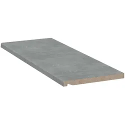 Fensterbank Innen Betonoptik, Perlstruktur Betolit, 150 mm x 50 mm, ohne Abschlusskante, individuell nach Maß