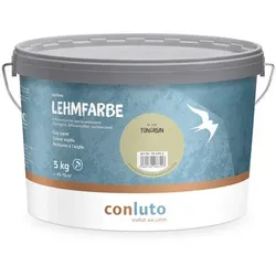 conluto Lehmfarbe Tongrün - 5 kg Eimer