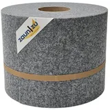 zaunzu® Sichtschutzstreifen Vlies 26 x 1 cm Hellgrau
