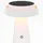 GLOBO Solarleuchte Kunststoff H 23 cm inkl. Touchdimmer weiß