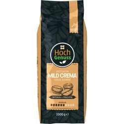 HOCHGENUSS Kaffee Crema Bohne