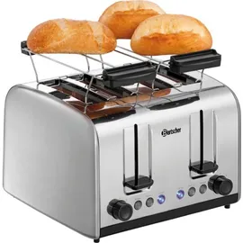 Bartscher Toaster TBRB40 Edelstahl