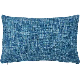 Done. Kissenbezug Twist 40 x 60 cm Blau/Petrol