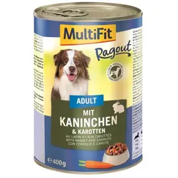 MultiFit Adult Ragout Kaninchen & Karotten 12x400 g