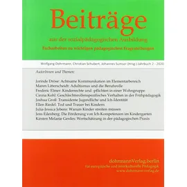 Dohrmann Verlag Beiträge aus der sozialpädagogischen Ausbildung: