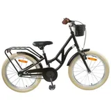vidaXL Kinderfahrrad 24 Zoll RH 0 cm schwarz