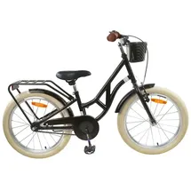 vidaXL Kinderfahrrad 24 Zoll RH 0 cm schwarz