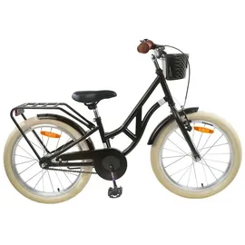 vidaXL Kinderfahrrad 24 Zoll RH 0 cm schwarz