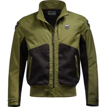 Blauer H.T. Thor Air Motorradjacke Schwarz/Grün L