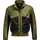 Blauer H.T. Thor Air Motorradjacke Schwarz/Grün L