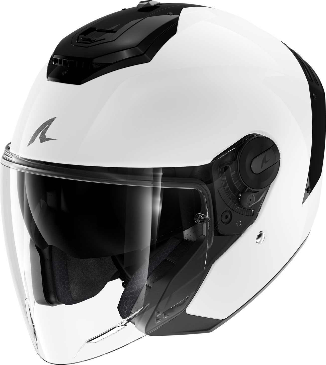 Shark RS Jet Blank, casque à réaction - Blanc - XL