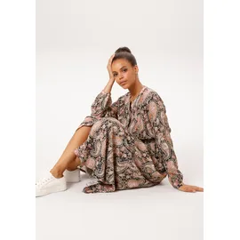 Aniston CASUAL Maxikleid Paisley Schwarz/Beige/Braun/Grün/Orange/Gelb 42