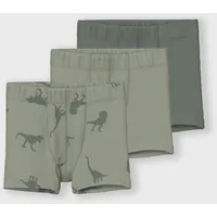 NAME IT Nmmtights 3P AGAVE GREEN DINO Noos Boxershorts,