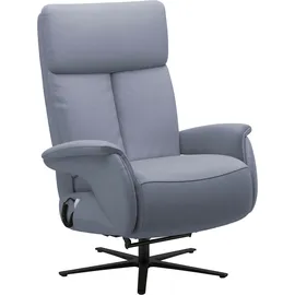 sit&more TV-Sessel Triple Seven Xtra large Federkern 86 x 111 x 86 cm grau mit Kopfteil- & Drehfunktion