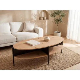 vente-unique EVARO Schwarz MDF 120 x 60 x 45 cm