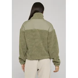 URBAN CLASSICS Ladies Sherpa Mix Jacket palegreen, 4XL - Grün