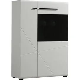 INOSIGN Highboard Trentino 87,5 x 124 x 35 cm Weiß