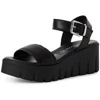TAMARIS Keilsandalette Damen Schwarz 40