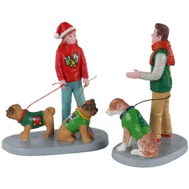 Lemax Festive Friends Set Of 2 0,11 m x 0,32 m x 0,74 m khaki/mehrfarbig