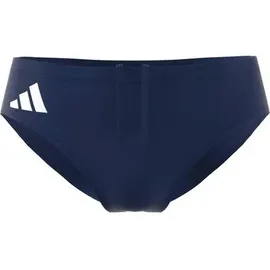 adidas Solid Badehose Dark Blue / White S/M
