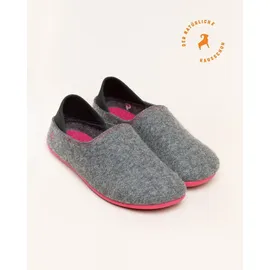 Gottstein Wool Slip-On Filzhausschuh grau