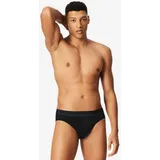 SCHIESSER Rioslip Cotton schwarz/silber XL 3er Pack