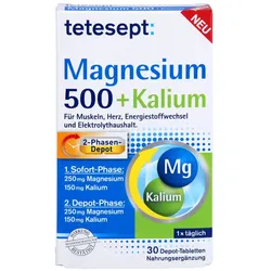 Tetesept Magnesium 500+kalium Tabletten