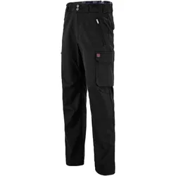 LAFONT Achille Herren Arbeits-Hose mit Cordura Berufs-Bekleidung Schutz-Kleidung 290 g/m2 83651217 Schwarz - 46