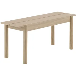 Muuto Linear Wood Bank, 110 cm, eiche natur