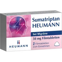 Heumann Sumatriptan Heumann bei Migräne 50 mg Filmtabletten
