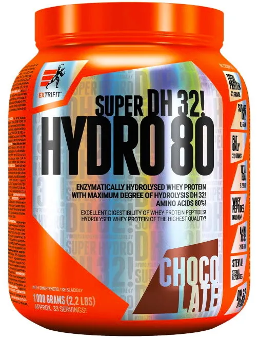 Extrifit  Hydro 80 Super DH32 1000 g Schokolade