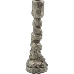 Raku Klassischer Kerzenhalter 25 cm silberfarben