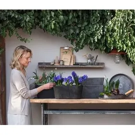 ArtStone Balkonkasten Ella 37 x 17 x 17 cm schwarz