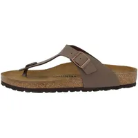 Birkenstock Gizeh Birkibuc mocha 38